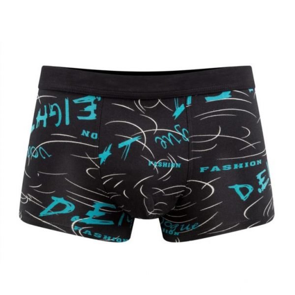 Soft Breathable Printed Men's Boxer Briefs In Bulk - 图片 2